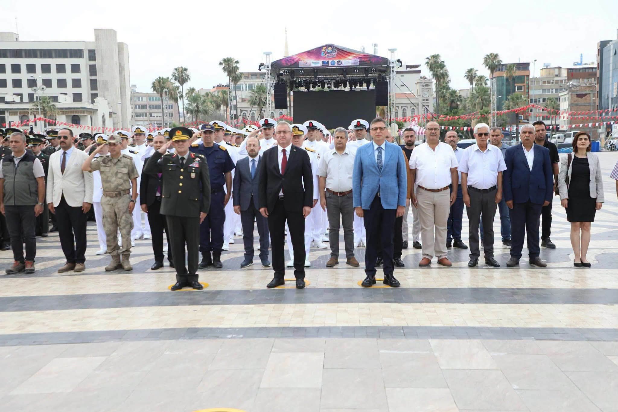 İskenderun'da kurtuluş coşkusu...