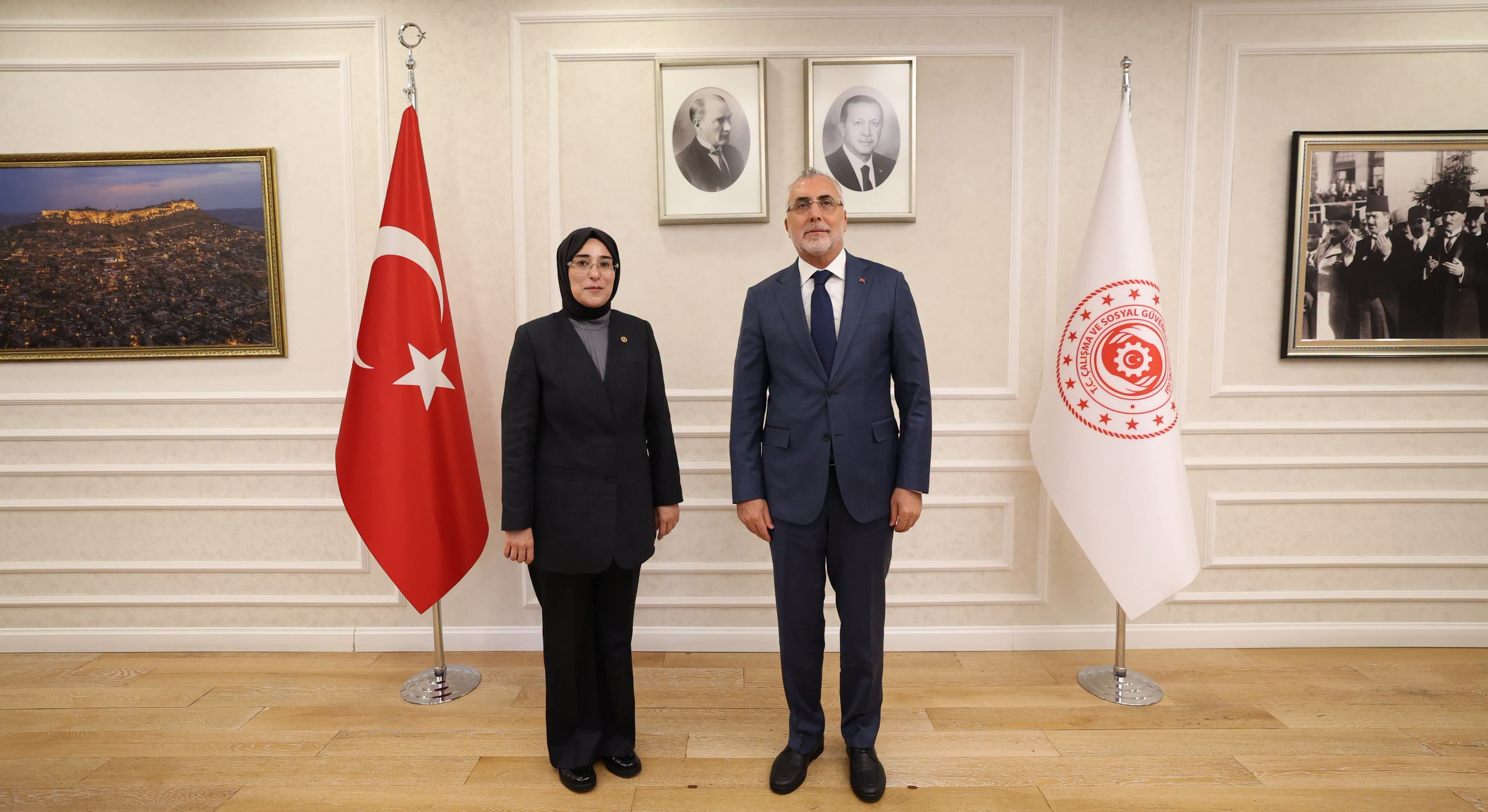 Yazmacı'dan Bakan Işıkhan'a Ziyaret