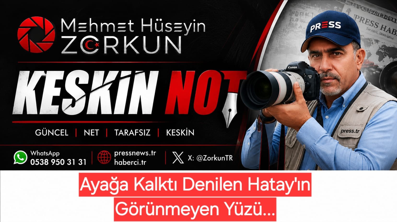 Ayağa Kalktı Denilen Hatay’ın Görünmeyen Yüzü...