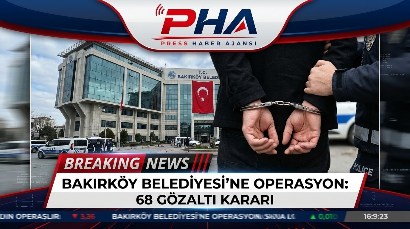 Bakırköy Belediyesi'ne Operasyon: Çok Sayıda Gözaltı Kararı