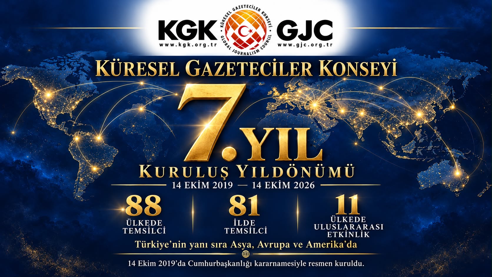 Küresel Gazeteciler Konseyi 7 Yaşında: "Sınırları Aşan Meslek Dayanışması"