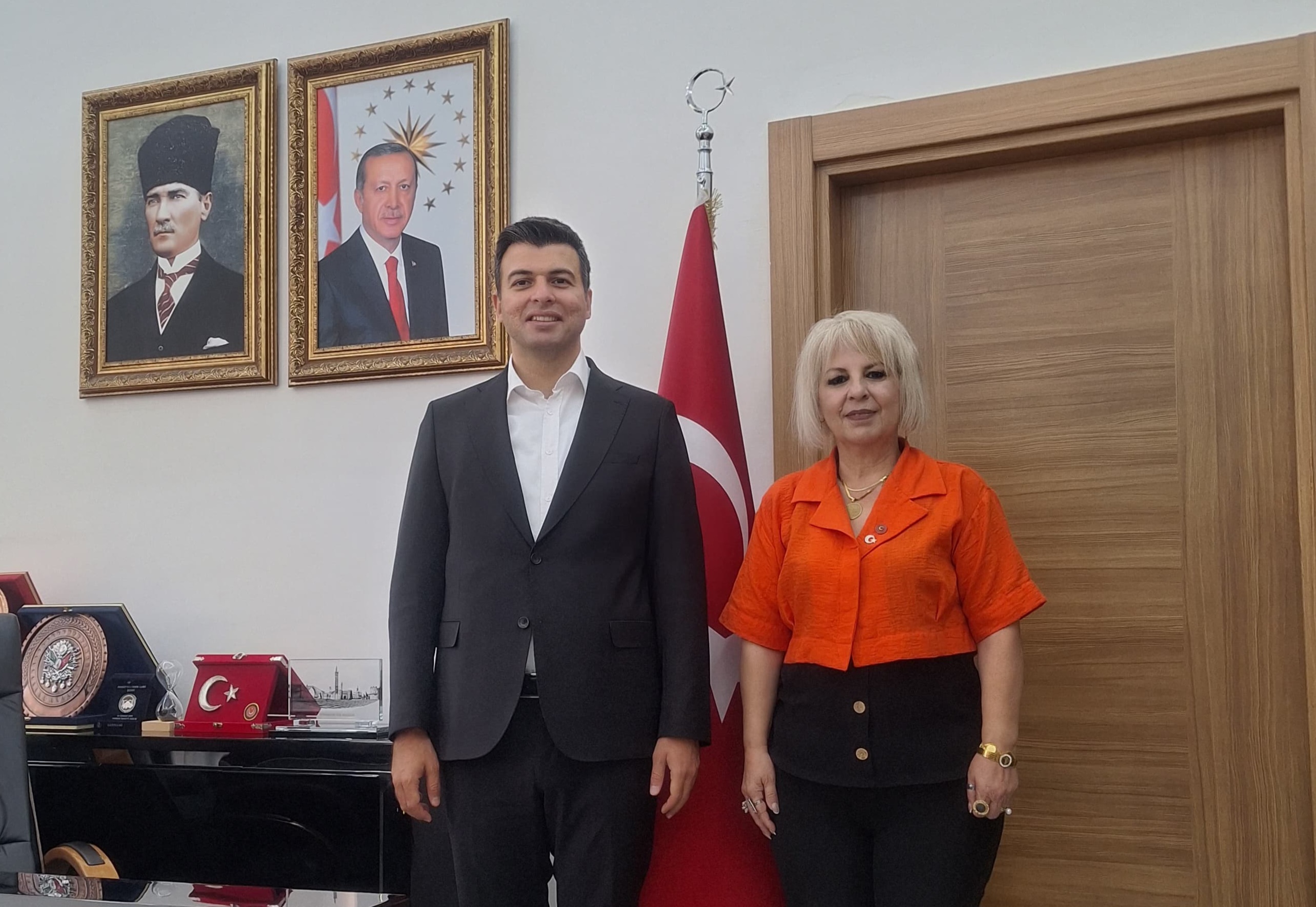 Dünya Mağdurlar Derneği’nden Taşgın’a Ziyaret