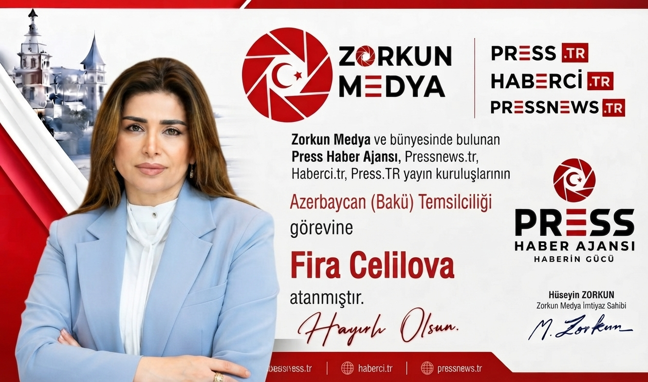Gazeteci Fira Celilova, Press Haber Ajansı’nın Azerbaycan Bakü Temsilcisi Oldu