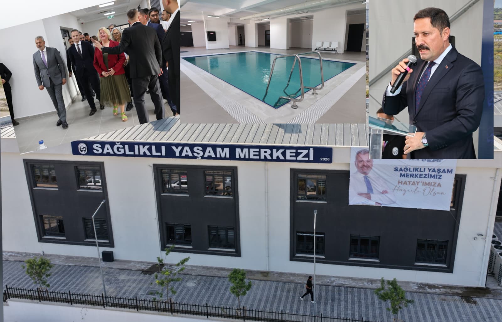 Hatay’da Sağlıklı Yaşam Merkezi Törenle Hizmete Açıldı!