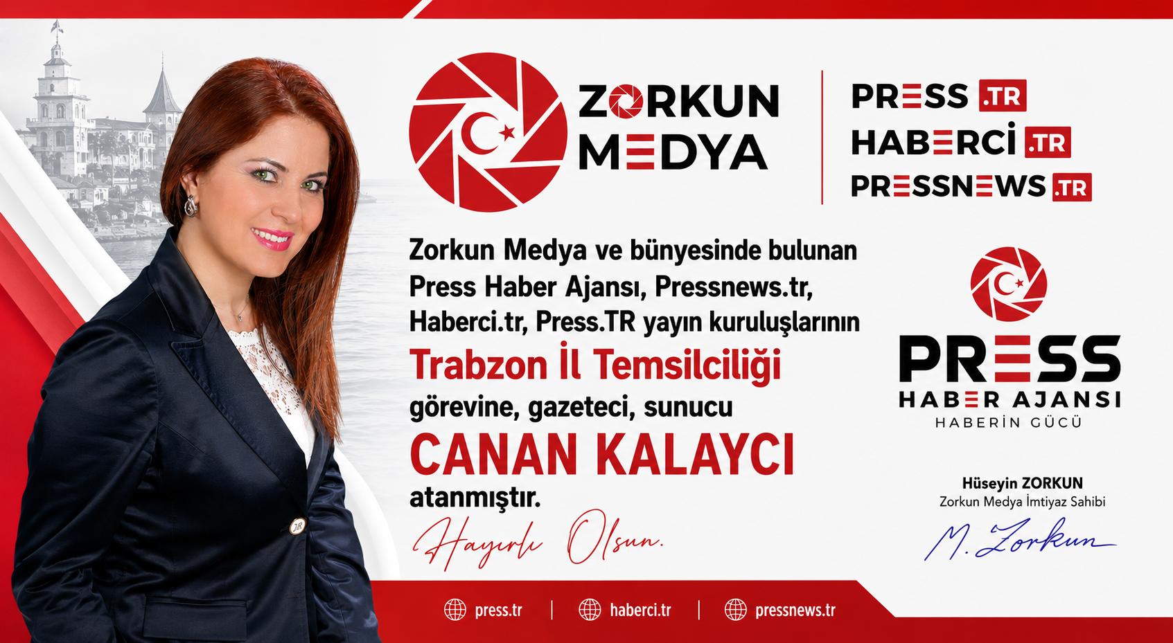 Zorkun Medya ve Press Haber Ajansı Trabzon'da Güçlendi