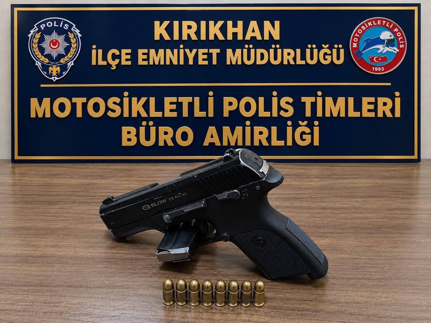 Kırıkhan’da Ruhsatsız Tabanca Ele Geçirildi!