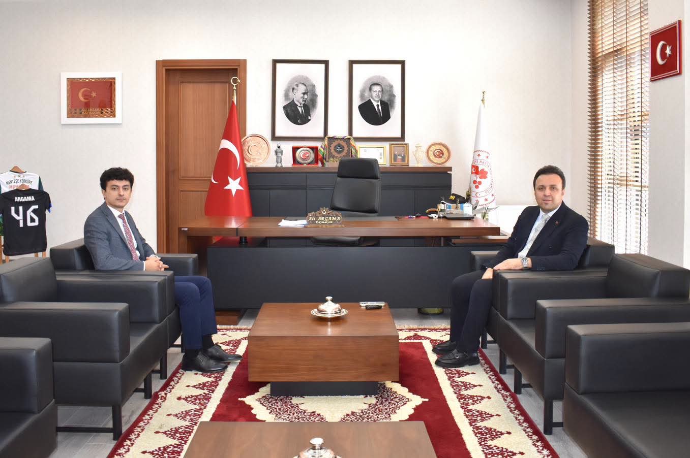 HASSA’DA KAYMAKAM ALİ ARGAMA’YA ZİYARET!