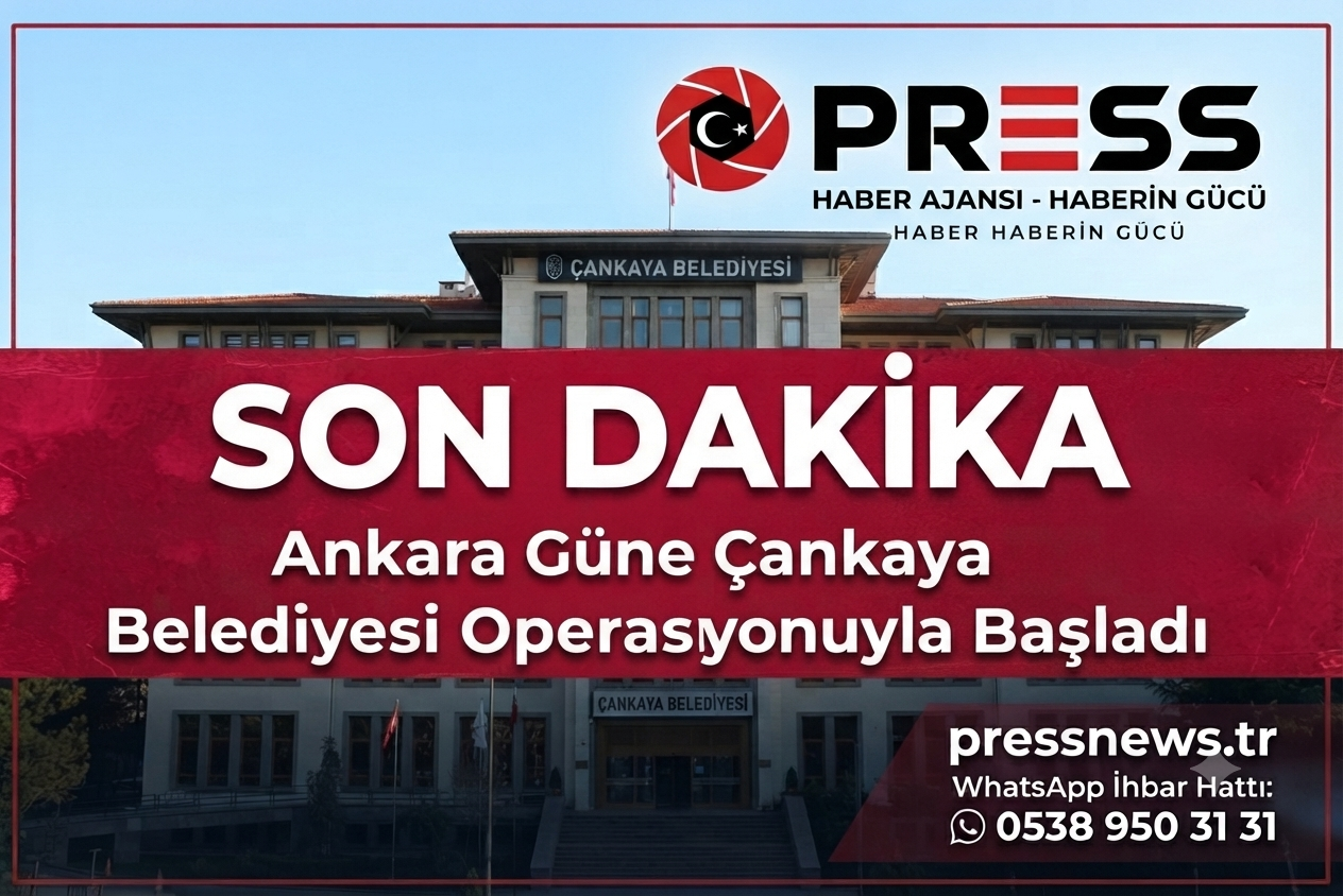 Çankaya Belediyesi'ne operasyon