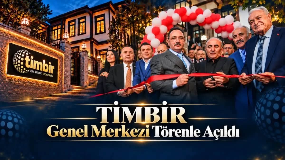 İnternet Medyasının Yeni Üssü Ankara’da Açıldı: TİMBİR Genel Merkezi Hizmete Girdi!