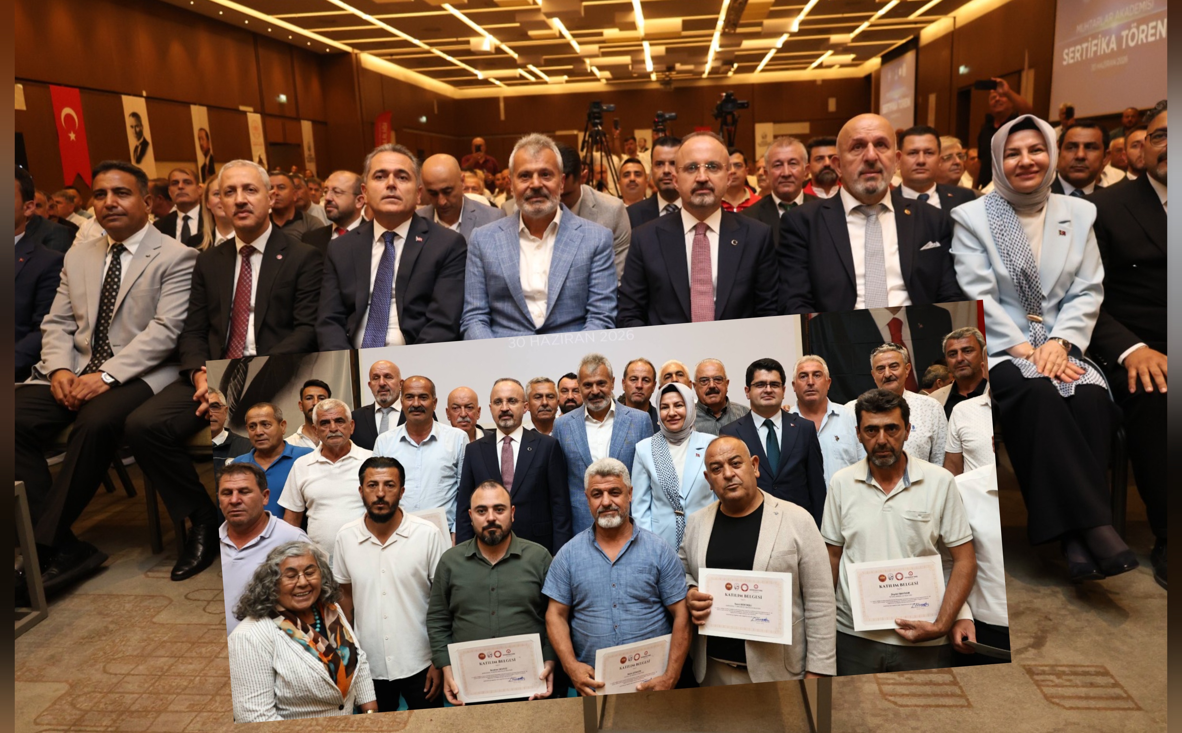 Muhtarlar Akademisi Hatay'da Taçlandı